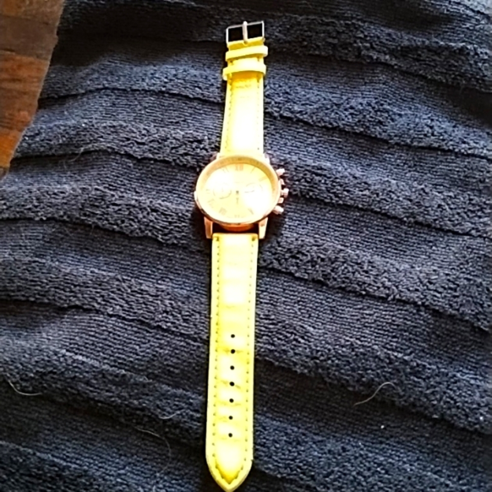 Ladies Watch(Yellow)